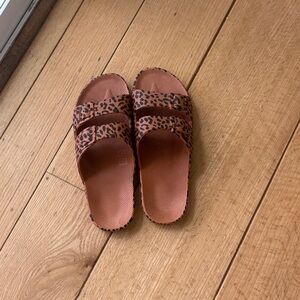 Leopard Print Women's Sandals